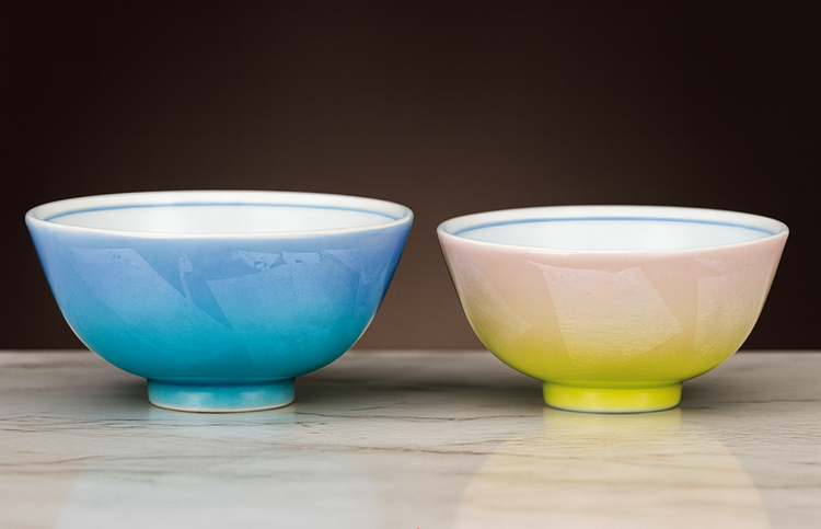 Kutani Ware Ginsai Style