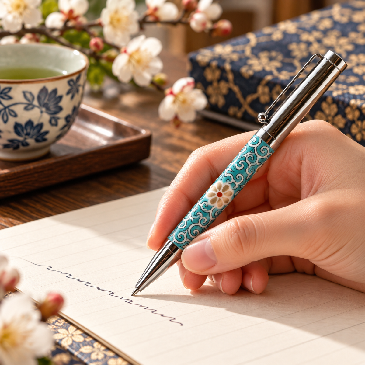 Kutani Ware Ballpoint Pen