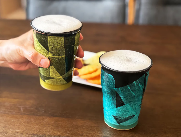 Kutani ware Beer Cup