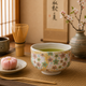 KUTANI WARE MATCHA BOWL “KYOKUSUIKA”