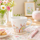 KUTANI WARE MUG CUP “FLOWER PARK” / GINSYUU KILN