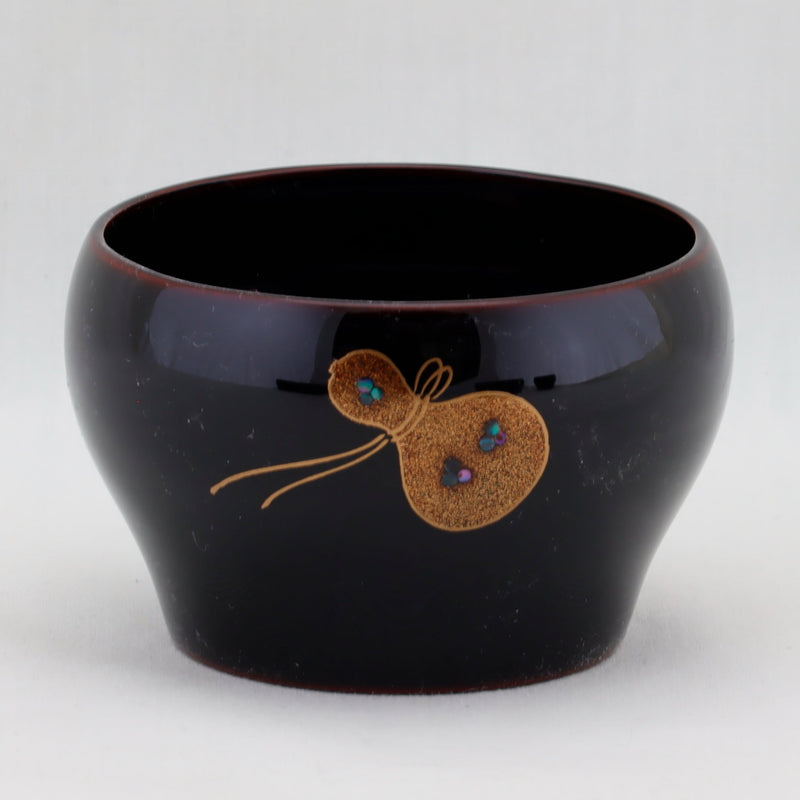 WAJIMA LACQUERWARE GUINOMI TAME-NURI HYŌTAN MAKI-E