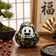 KUTANI WARE HYAKUMANSAN DARUMA AOCHIBU/TAISHI KILN