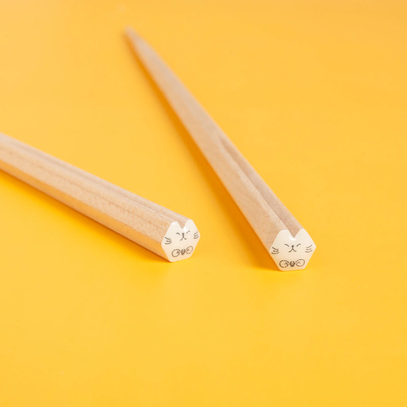 WAKASA-NURI GOROGORONYAN CAT CHOPSTICKS