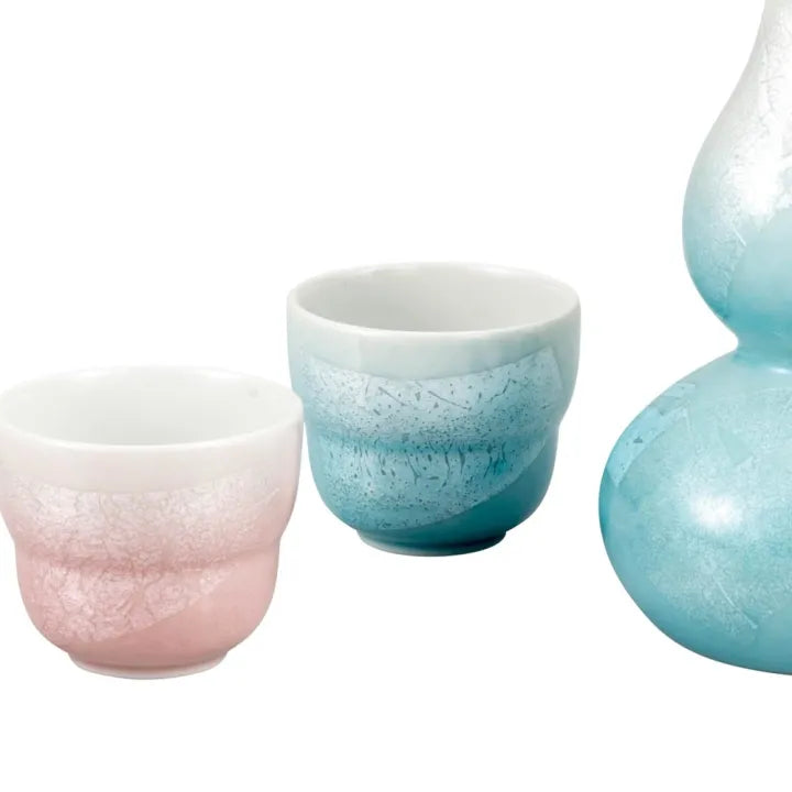 JAPANESE SAKE SET KUTANI GINSAI