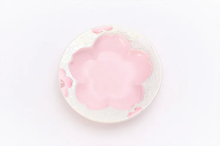 TASEI KLIN ARITA TEASET PALE PINK GLAZE IRIDESCENT SAKURA