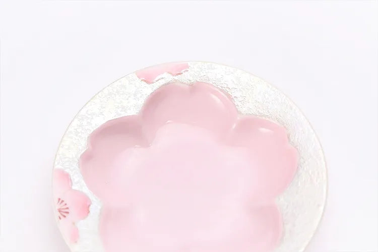 TASEI KLIN ARITA TEASET PALE PINK GLAZE IRIDESCENT SAKURA