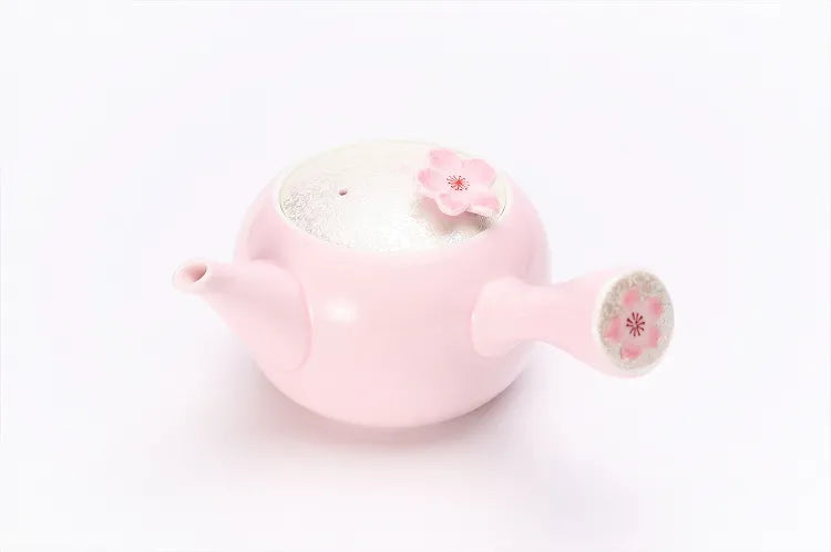 TASEI KLIN ARITA TEASET PALE PINK GLAZE IRIDESCENT SAKURA