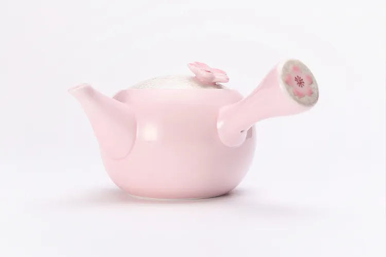 TASEI KLIN ARITA TEASET PALE PINK GLAZE IRIDESCENT SAKURA