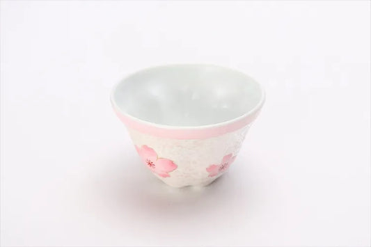 TASEI KLIN ARITA TEASET PALE PINK GLAZE IRIDESCENT SAKURA