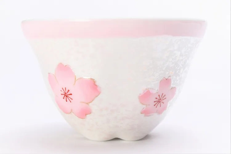 TASEI KLIN ARITA TEASET PALE PINK GLAZE IRIDESCENT SAKURA