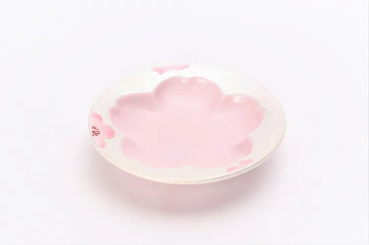 TASEI KLIN ARITA TEASET PALE PINK GLAZE IRIDESCENT SAKURA