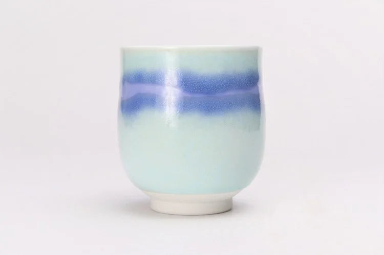 JAPANESE ARITA YUNOMI SET UMI NO SILK ROAD  / SHINEMON KLIN