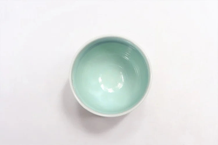 JAPANESE ARITA YUNOMI SET UMI NO SILK ROAD  / SHINEMON KLIN