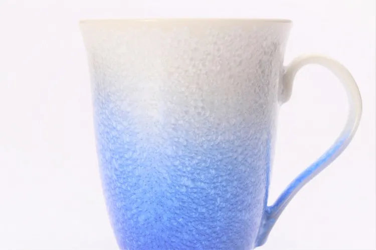 ARITA WARE MUG “AIZOME SUITEKI” – INDIGO WATER DROPLET / SHINEMON KILN