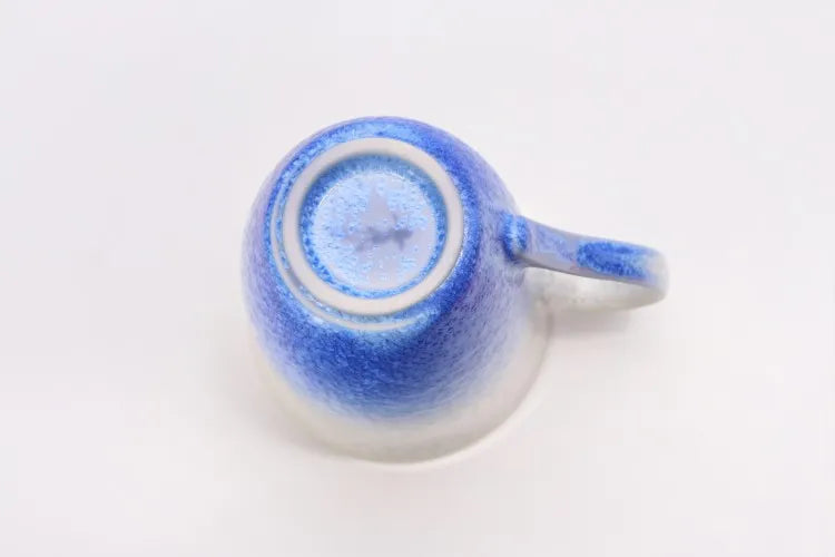 ARITA WARE MUG “AIZOME SUITEKI” – INDIGO WATER DROPLET / SHINEMON KILN