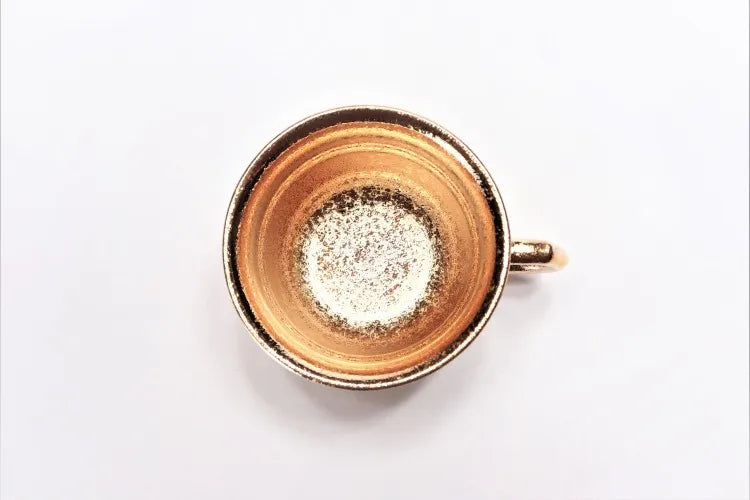 ARITA WARE COFFEE CUP & SAUCER “SEN-DAN” – GOLD SERIES