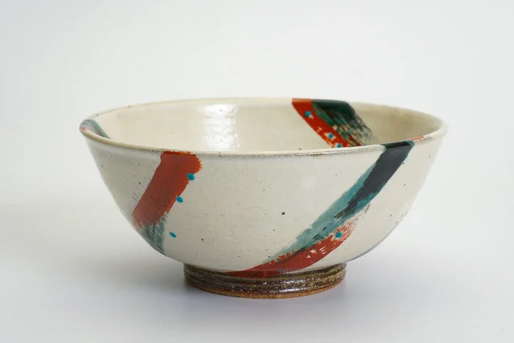 JAPAN KUTANI DONBURI BOWL IROE HAKEME /KOKUZOU KLIN