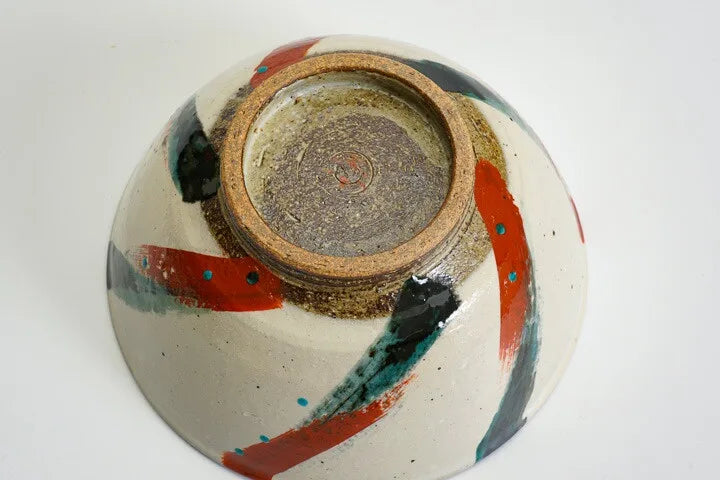 JAPAN KUTANI DONBURI BOWL IROE HAKEME /KOKUZOU KLIN