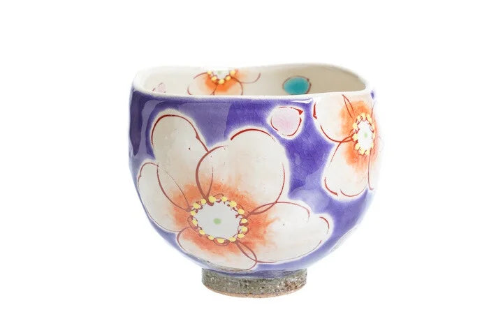 KOKUZOU KLIN KUTANI IPPUKU BOWL VIOLET HANA URARA