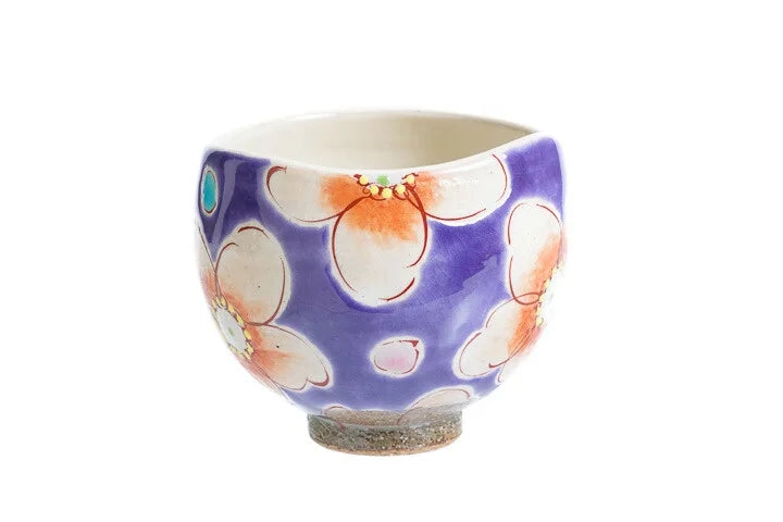 KOKUZOU KLIN KUTANI IPPUKU BOWL VIOLET HANA URARA