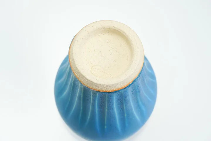 KUTANI WARE TURQUOISE GLAZE TUMBLER – HANDCRAFTED BY KOKUZOU KILN