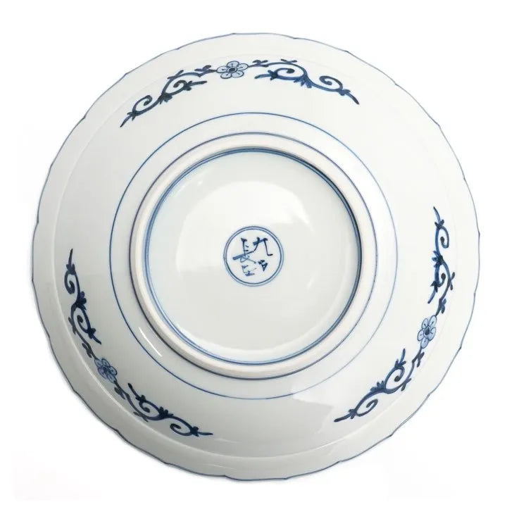 [IMPERIAL HOUSEHOLD–APPOINTED] KUTANI WARE IROE SHONZUI FLOWER & BIRD DESIGN / CHOZA YAMAMOTO