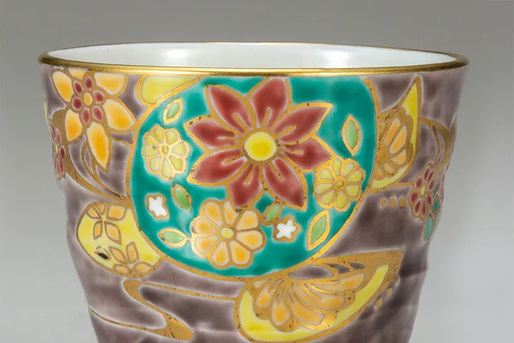 BIZAN KLIN KUTANI JAPANESE MUG CUP UMIGAME