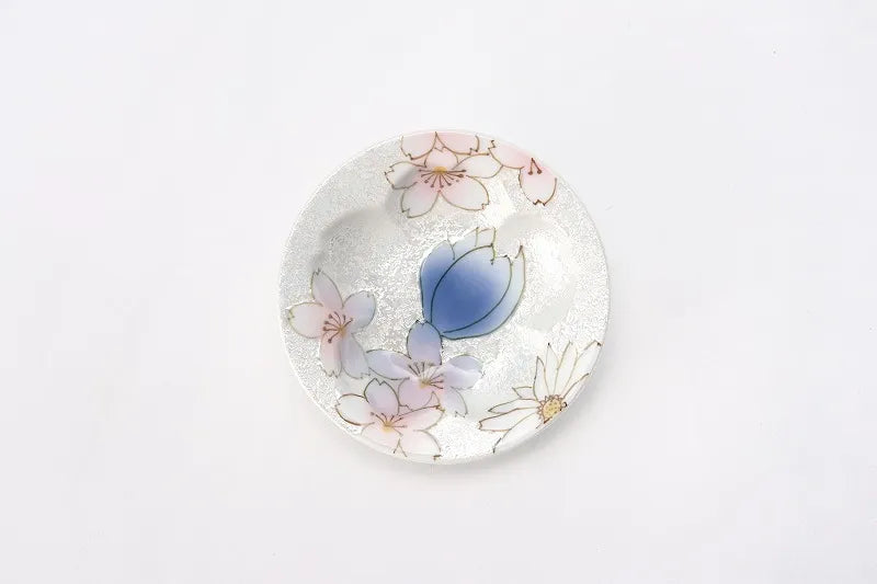 TASEI KLIN ARITA WARE CHERRY BLOSSOM TEA SET