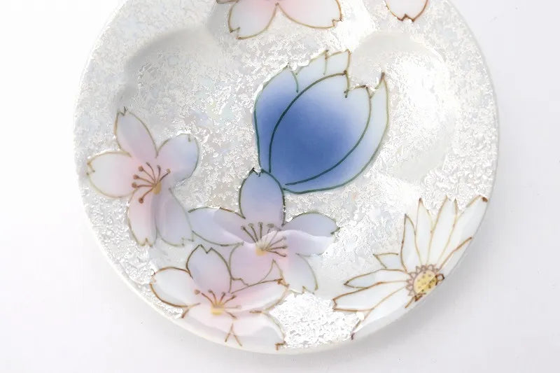 TASEI KLIN ARITA WARE CHERRY BLOSSOM TEA SET