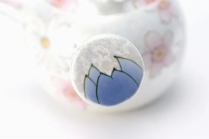 TASEI KLIN ARITA WARE CHERRY BLOSSOM TEA SET