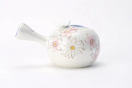 ARITA WARE CHERRY BLOSSOM (BLUE) KYUSU TEAPOT