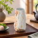 ARITA WARE RUST-SPRAY PORCELAIN STONE CUP / RISO KILN