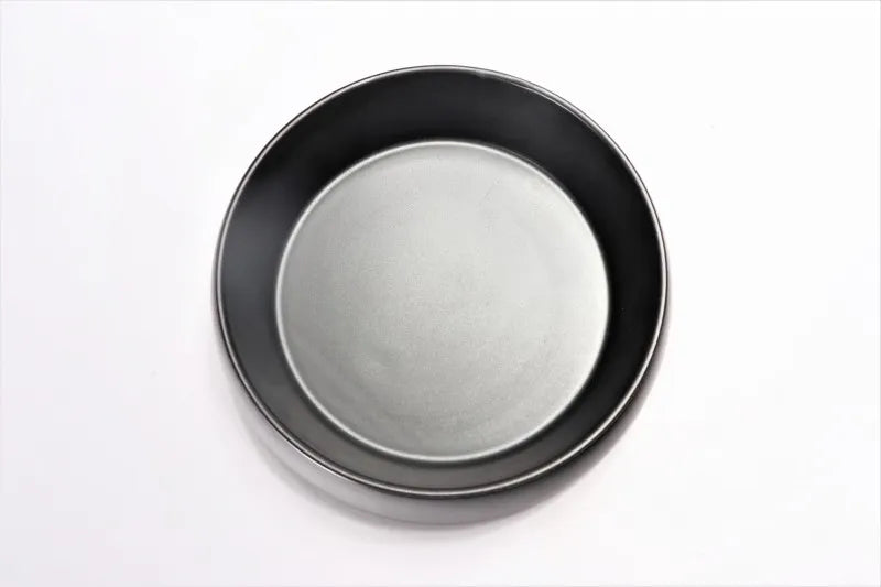 ARITA JAPANESE PORCELAIN BLACK GLAZE FOUR-TIER JEWEL-SHAPED JUBAKO BENTO BOX – RISOGAMA KILN