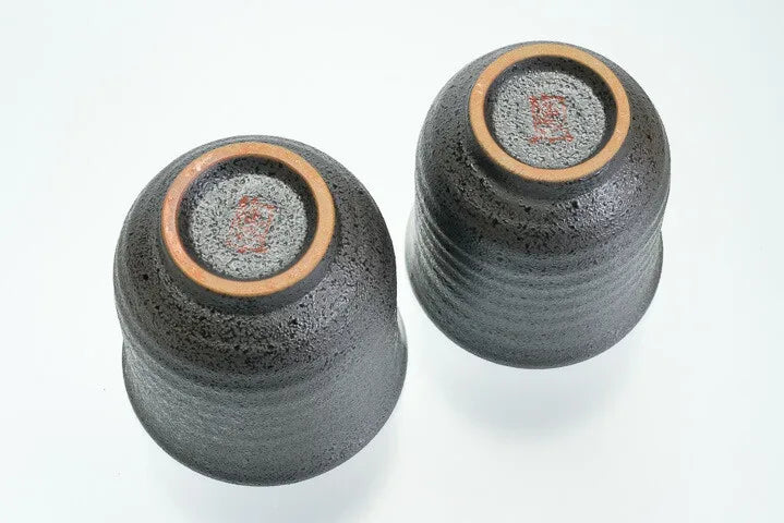 KUTANI WARE YUNOMI SET FUKUJAKU-ZU /TOSHITO NAKAMURA