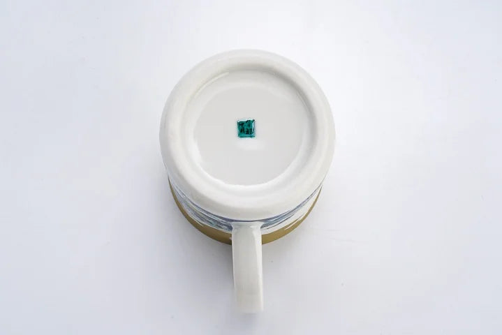 JAPANESE KUTANI PORCELAIN MUG CUP – WAVE DESIGN | SEIKOU KILN