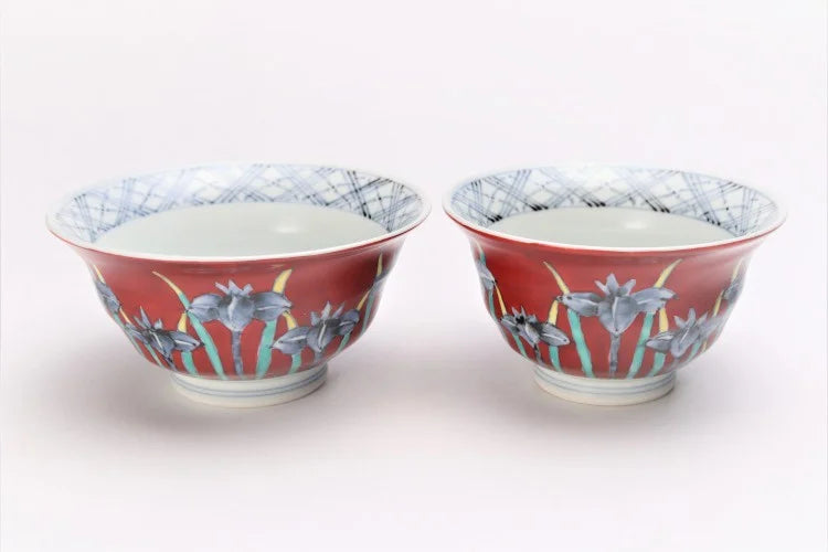 ARITA WARE AKA-DAMI AYAME /MIYAKESEITOSHO