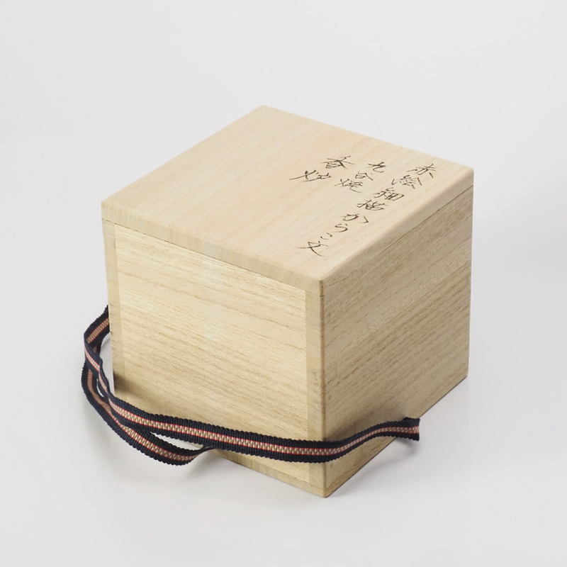 KUTANI WARE INCENSE BURNER  KARAKO MOTIF/REIKO FUKUSHIMA