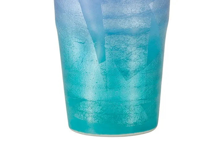 KUTANI WARE FREE CUP TWO-TONE SILVER – JAPANESE CERAMIC CUP