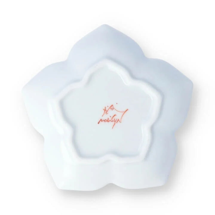 KUTANI WARE KIKYO SMALL PLATE PRIMAVERA / GINSYUU KLIN