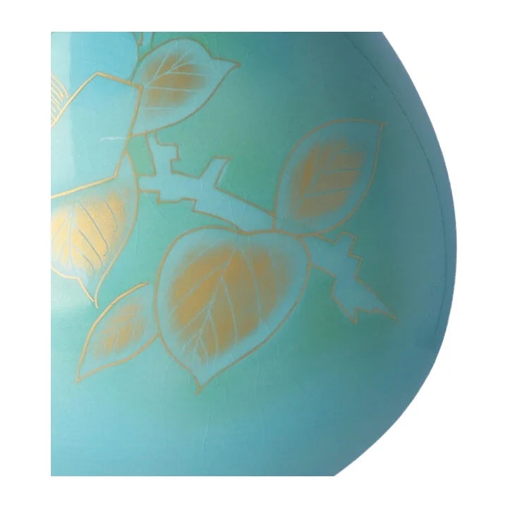 KUTANI WARE VASE WITH CAMELLIA DESIGN – AUTHENTIC JAPANESE HANDCRAFTED PORCELAIN FLOWER VASE