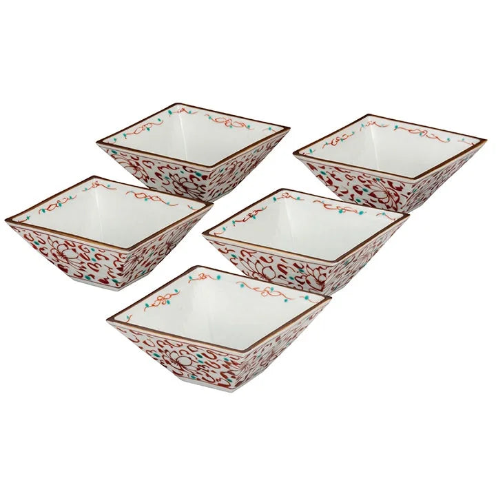 Kutani ware Small and medium bowls