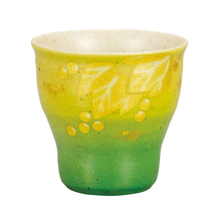 KUTANI WARE GUINOMI GOLD LEAF GRAPE DESIGN/TOYOSHI YAMADA