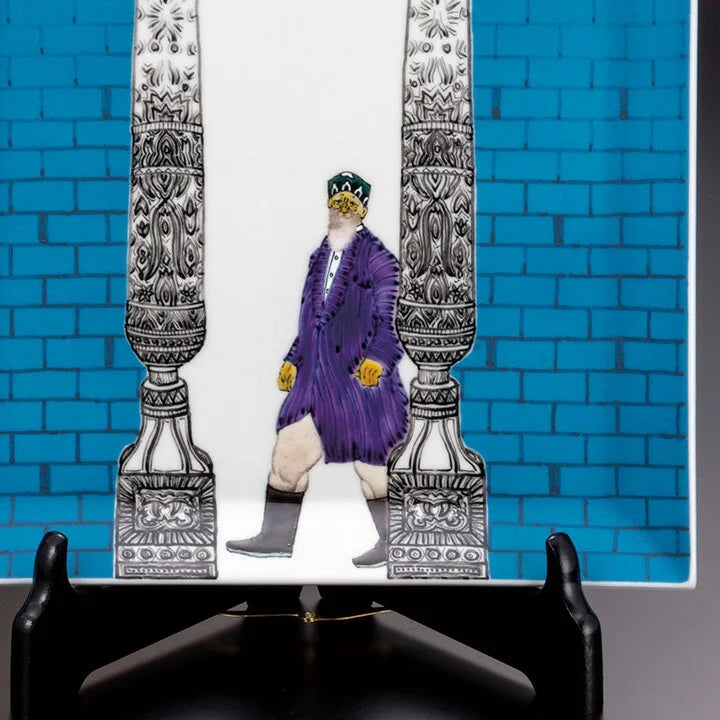 KUTANI WARE DECORATIVE(COLORFUL MEMORIES OF DISTANT DAYS) / KAZUNORI TAKEGOSHI