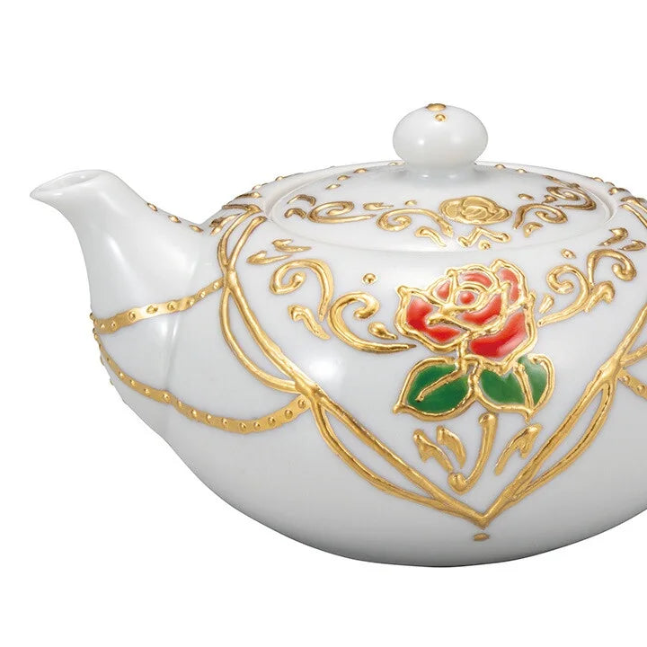 KUTANI WARE TEA POT HANAMUSUBI/SHIHO AIKAWA