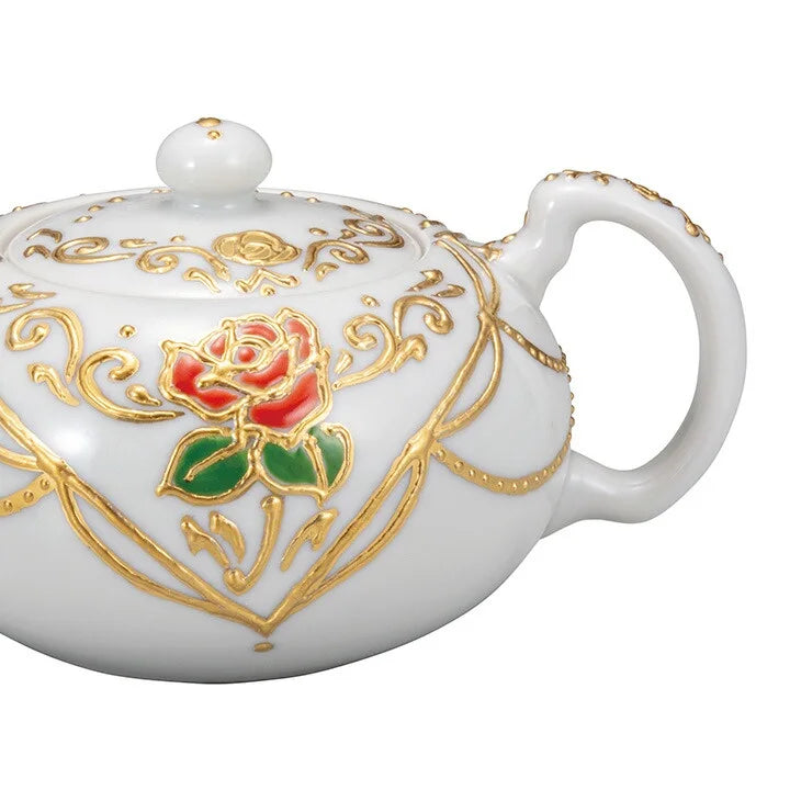 KUTANI WARE TEA POT HANAMUSUBI/SHIHO AIKAWA