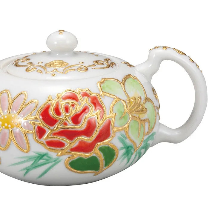 JAPAN KUTANI TEA POT HANAMATOI/SHIHO AIKAWA