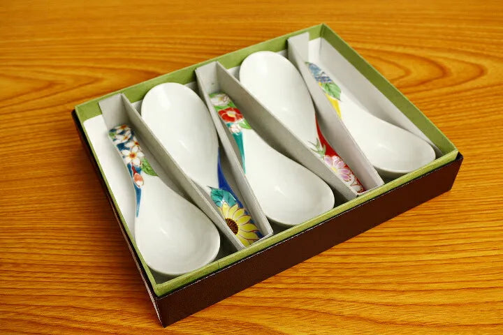 JAPAN KUTANI RENGE SET – FLOWERS OF THE FOUR SEASONS/SEIKOU KLIN