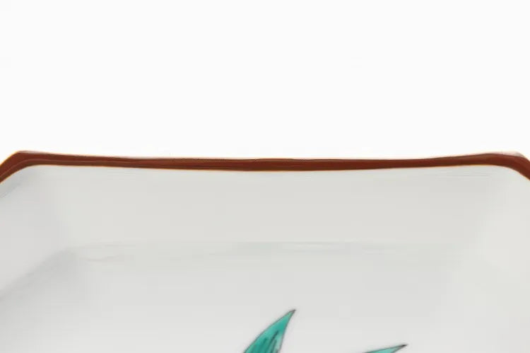 ARITA WARE “NIGOSHIDE BAMBOO DESIGN PLATE” – CREATED BY THE 15TH KAKIEMON