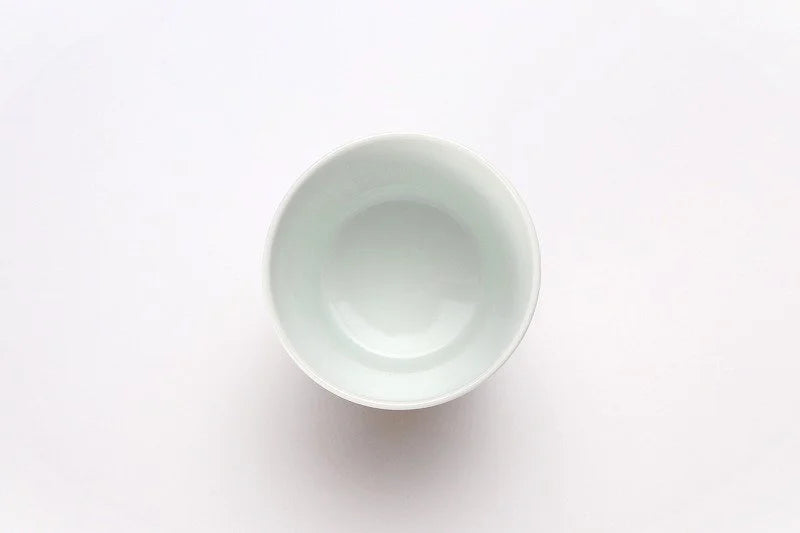 JAPANESE YUNOMI TEA CUP BOTAN CHOMON GUMI / ARITA WARE BY KAKIEMON